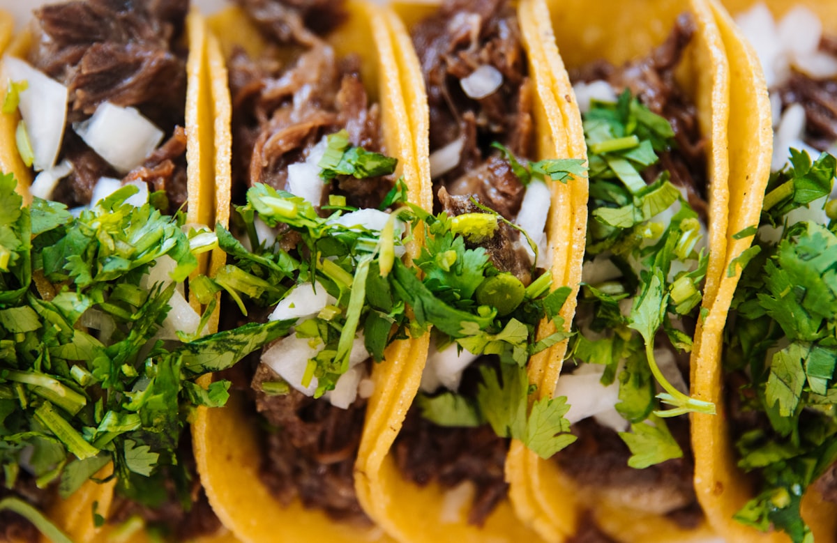 Hand-pressed corn tortillas