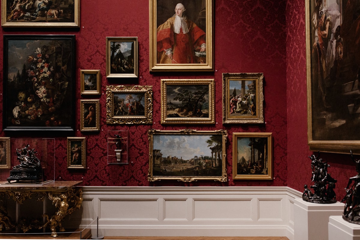 Framed artwork
