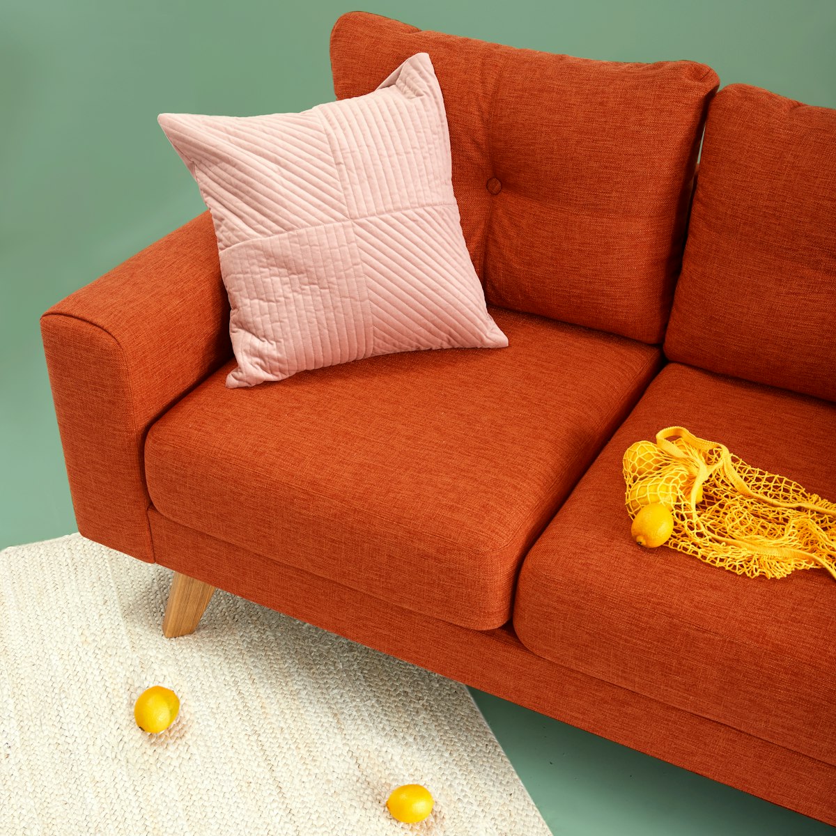 Linen Throw, Oat