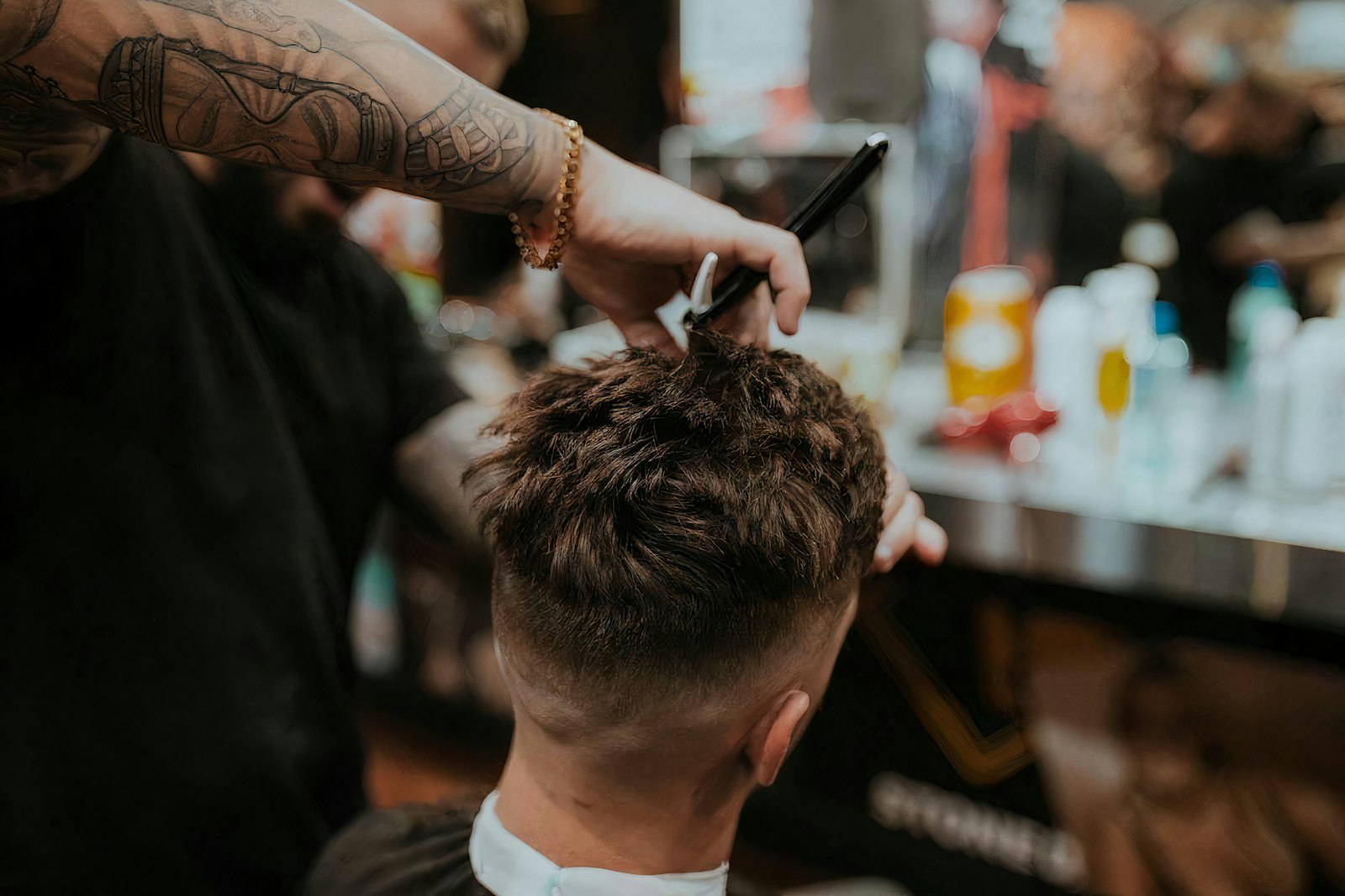 The hot-towel shave
