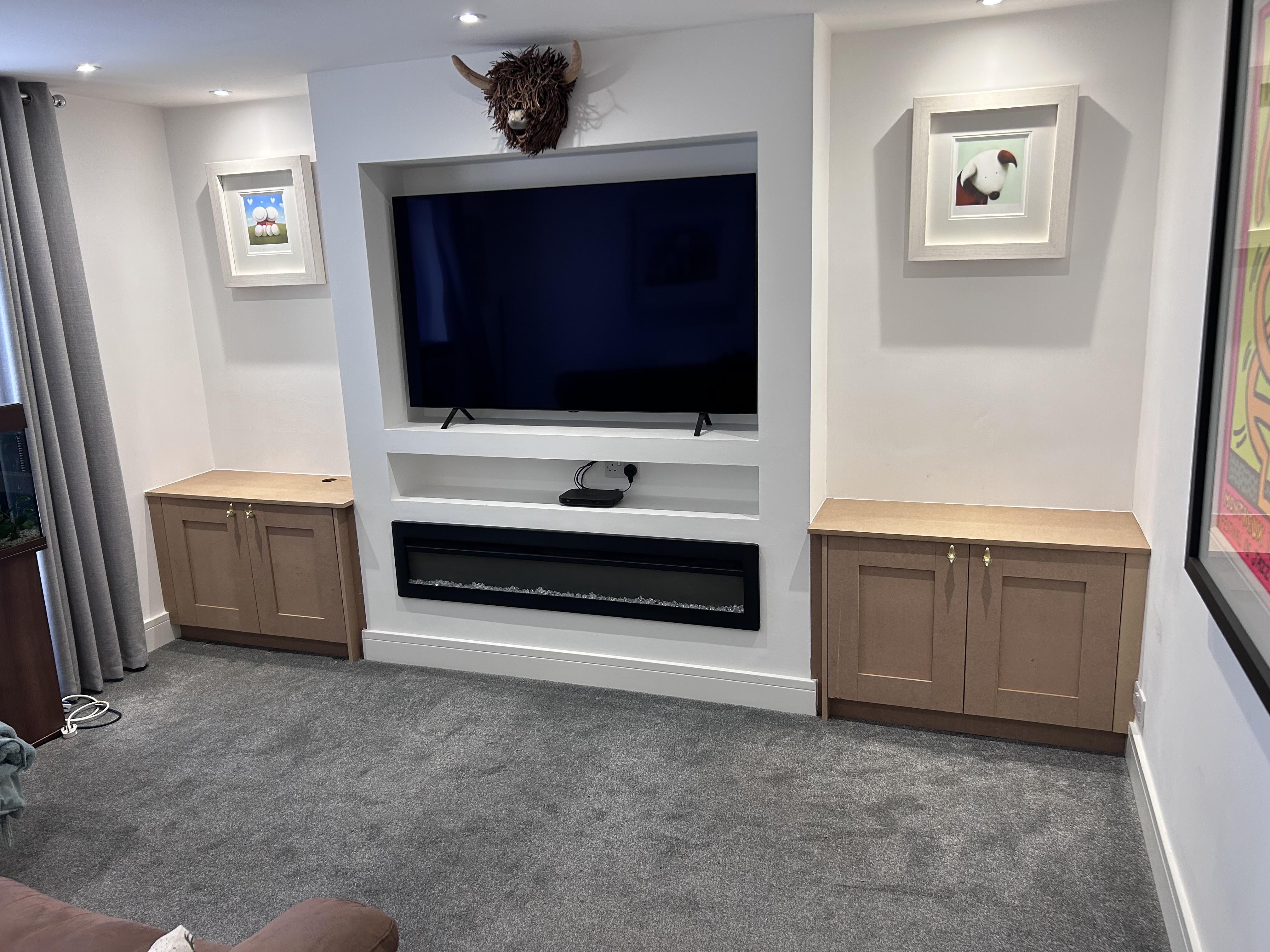Alcove cabinetry